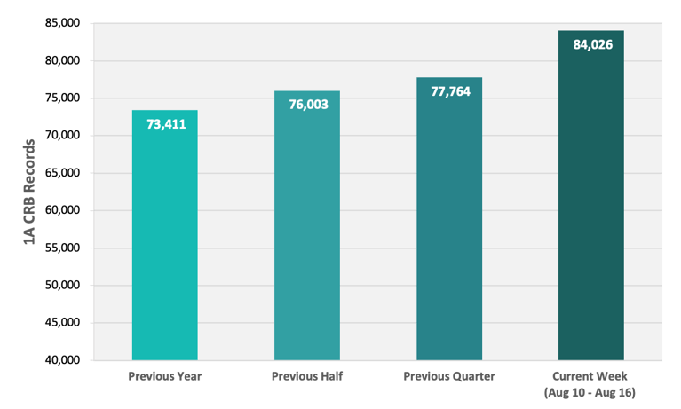 CRB Monitor | Weekly Update | August 10 - August 16, 2024