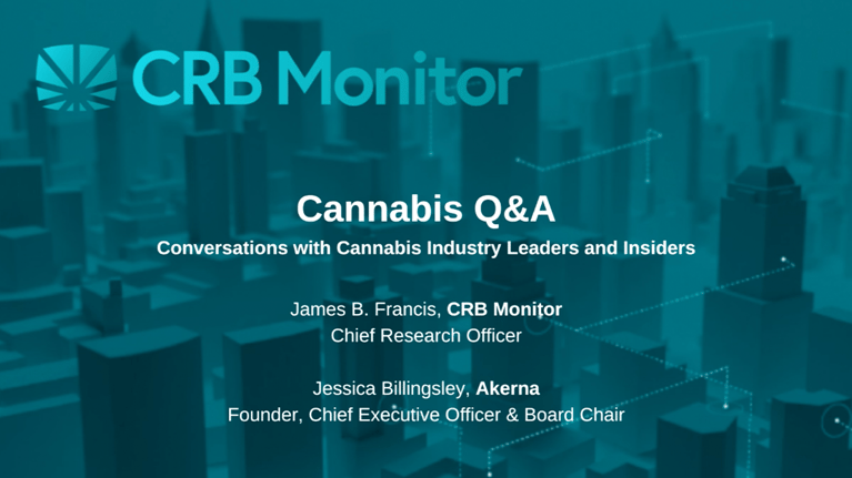 Cannabis Q&A: Jessica Billingsley of Akerna